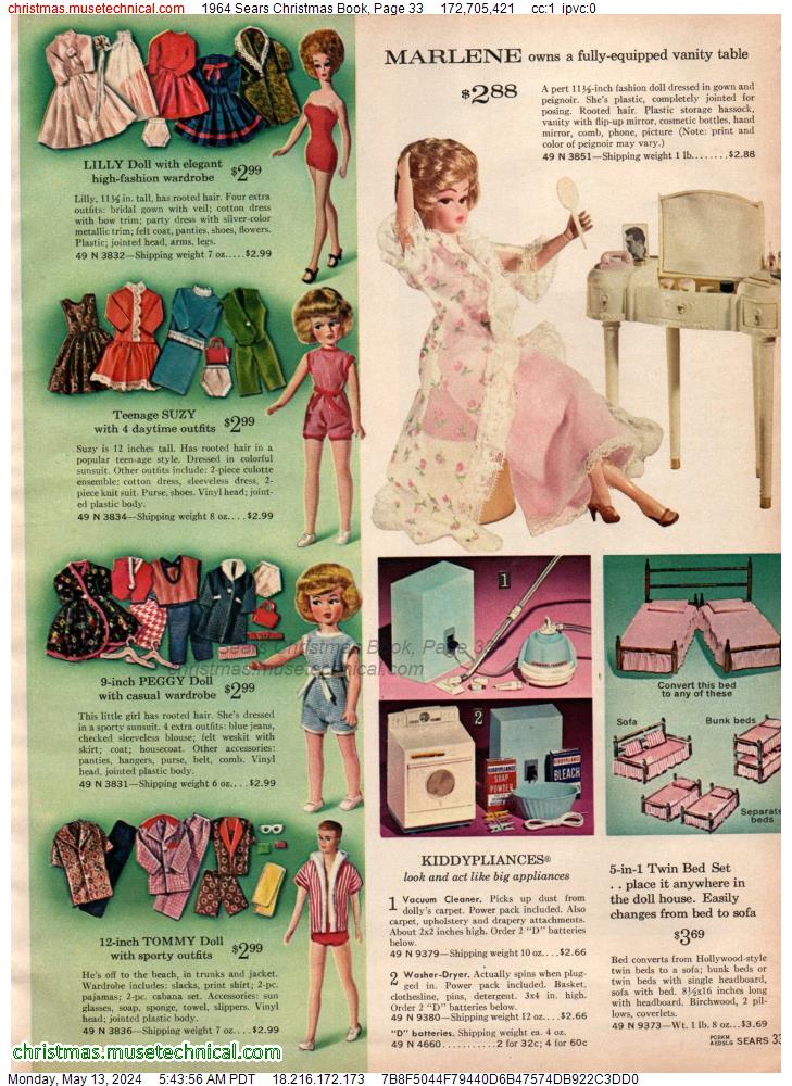 1964 Sears Christmas Book, Page 33