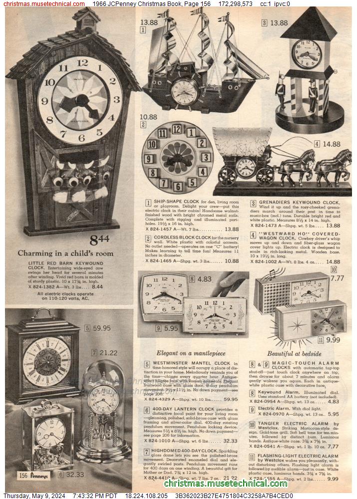 1966 JCPenney Christmas Book, Page 156