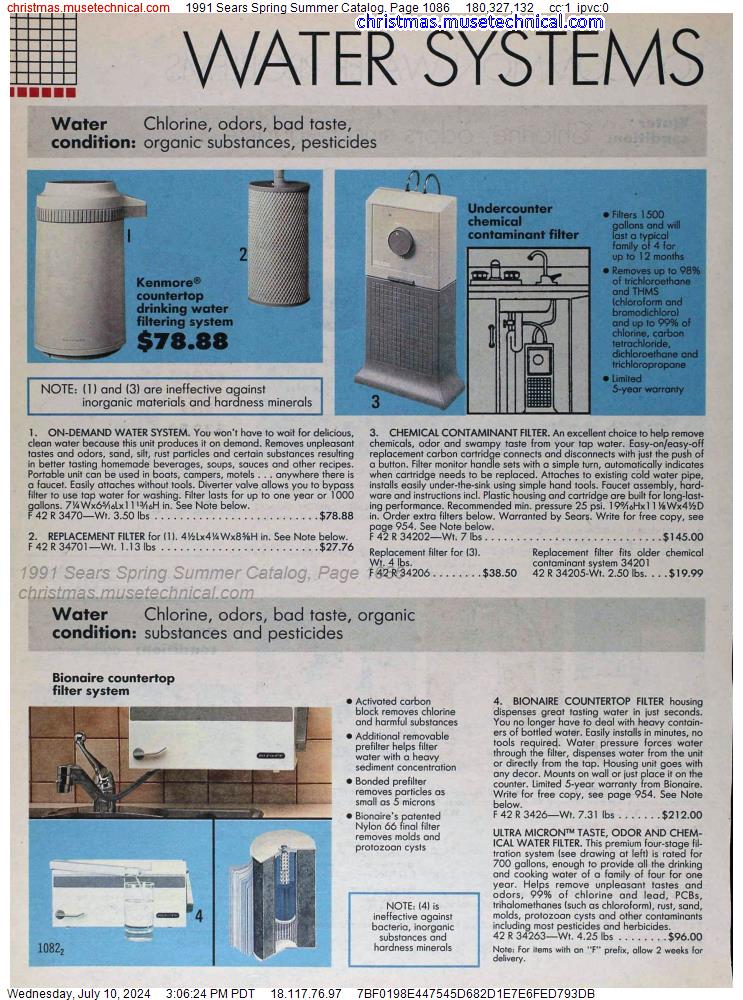 1991 Sears Spring Summer Catalog, Page 1086
