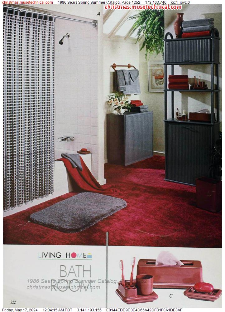 1986 Sears Spring Summer Catalog, Page 1252