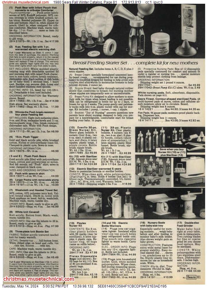 1980 Sears Fall Winter Catalog, Page 81
