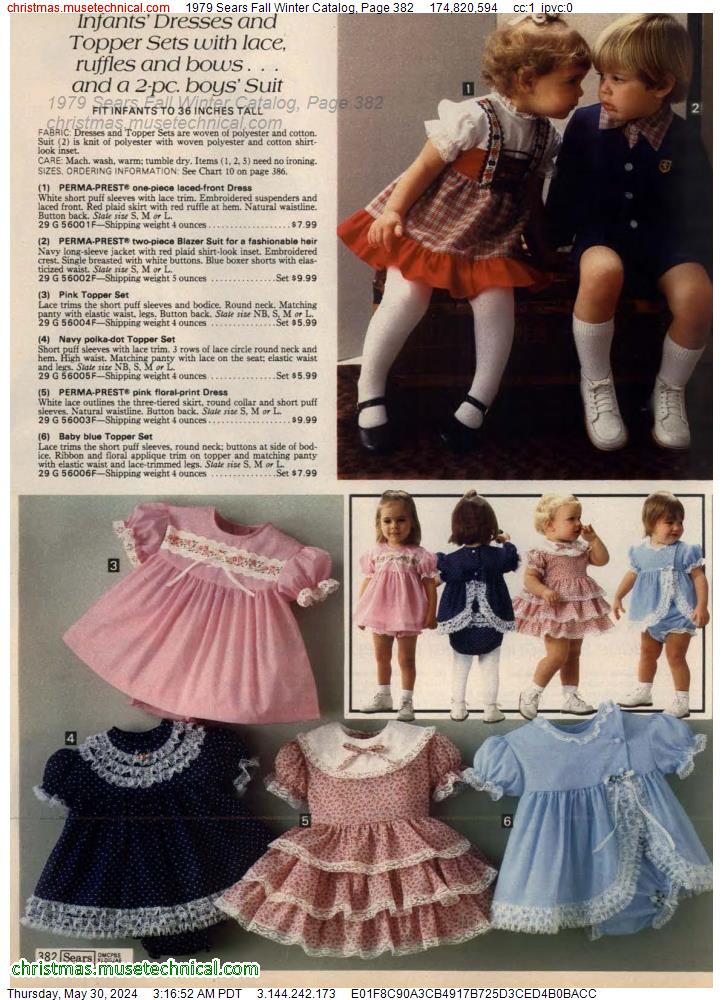 1979 Sears Fall Winter Catalog, Page 382