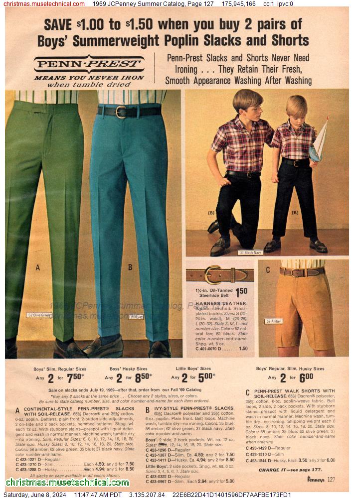 1969 JCPenney Summer Catalog, Page 127