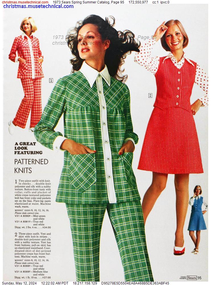 1973 Sears Spring Summer Catalog, Page 95