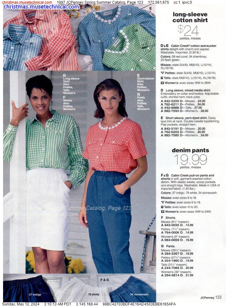 1997 JCPenney Spring Summer Catalog, Page 123
