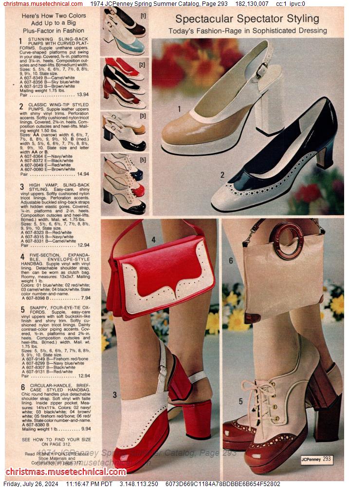 1974 JCPenney Spring Summer Catalog, Page 293