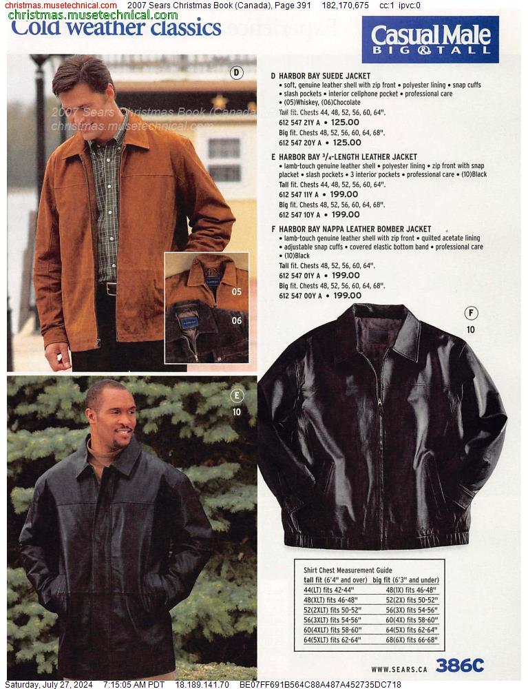 2007 Sears Christmas Book (Canada), Page 391