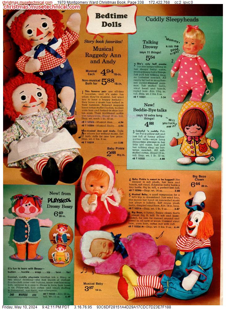 1970 Montgomery Ward Christmas Book, Page 338