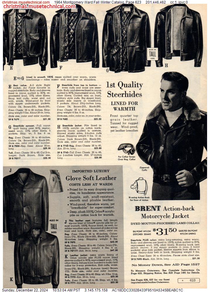 1964 Montgomery Ward Fall Winter Catalog, Page 623