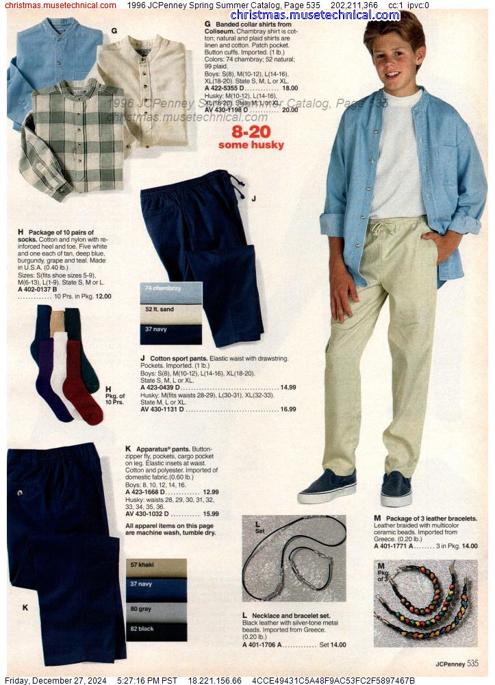 1996 JCPenney Spring Summer Catalog, Page 535