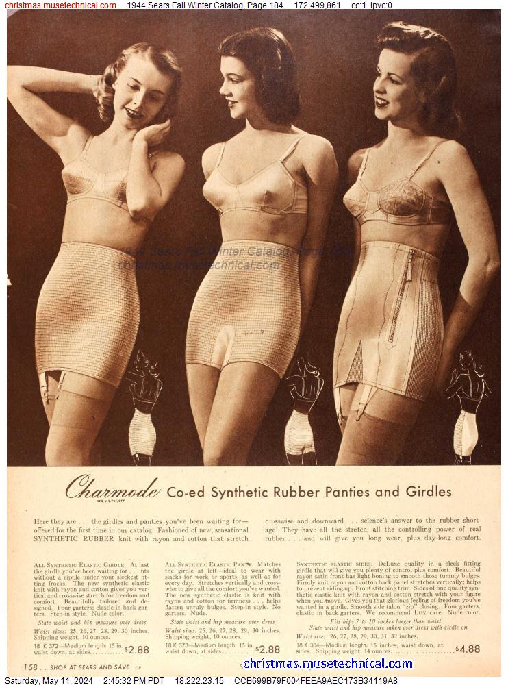 1944 Sears Fall Winter Catalog, Page 184