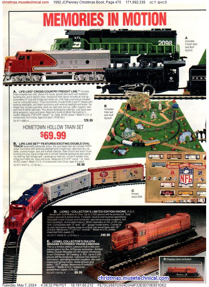 1992 JCPenney Christmas Book, Page 470