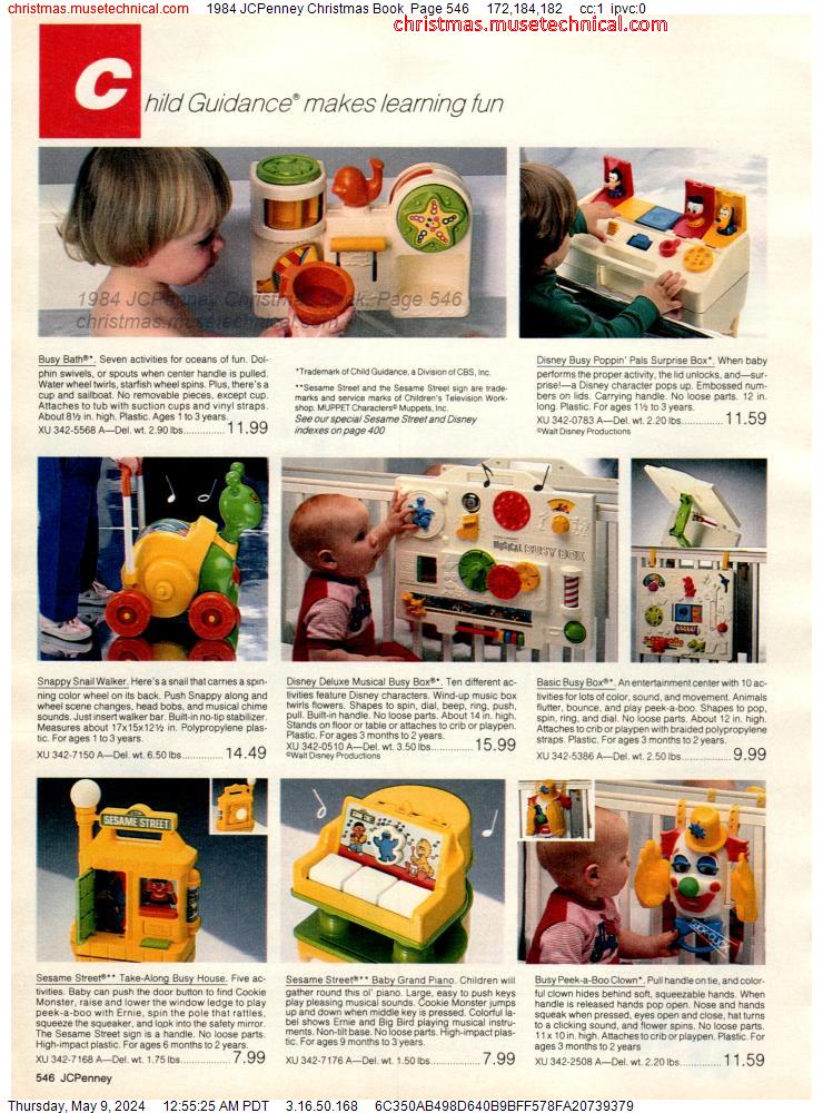 1984 JCPenney Christmas Book, Page 546