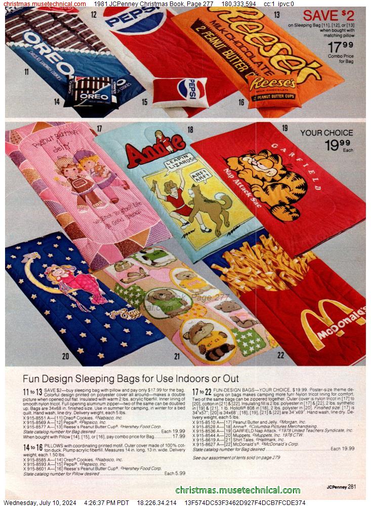 1981 JCPenney Christmas Book, Page 277