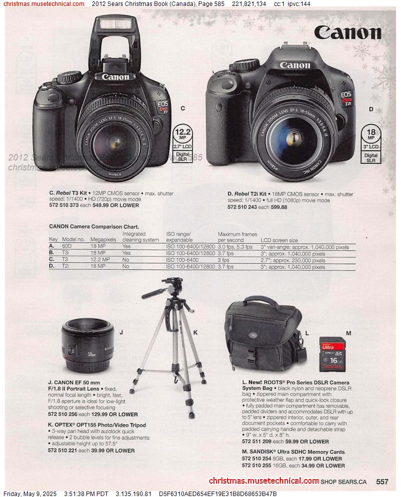 2012 Sears Christmas Book (Canada), Page 585