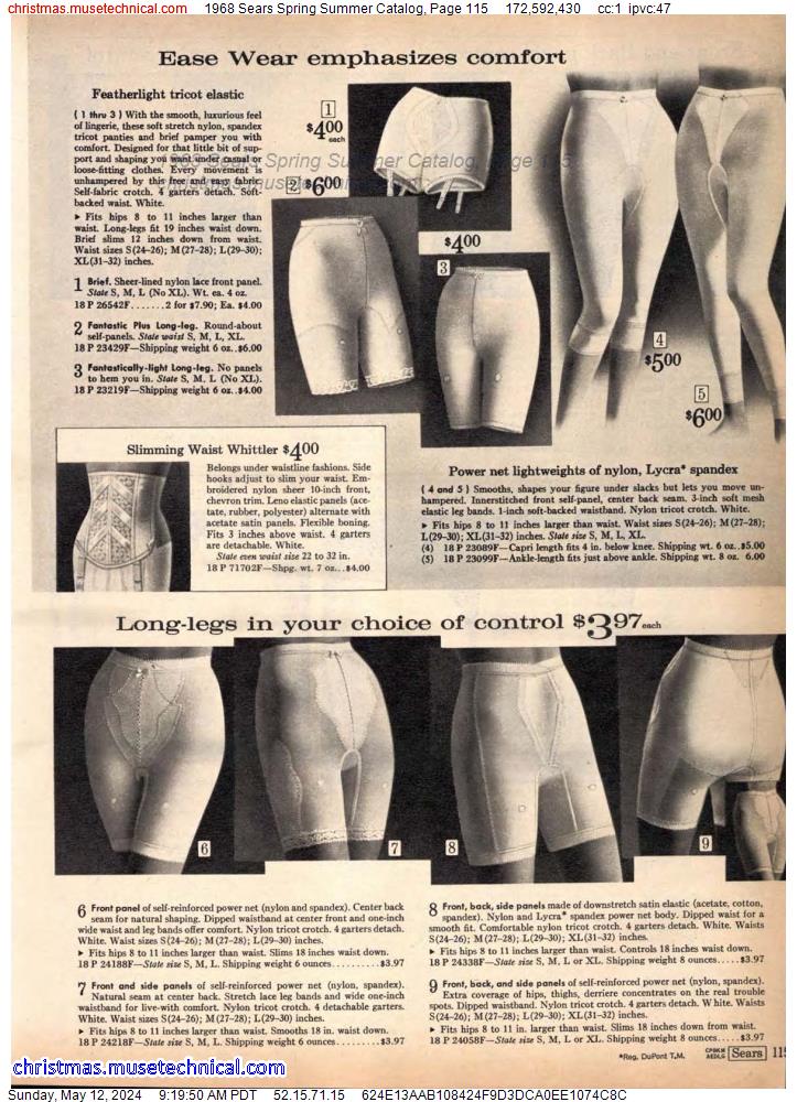 1968 Sears Spring Summer Catalog, Page 115