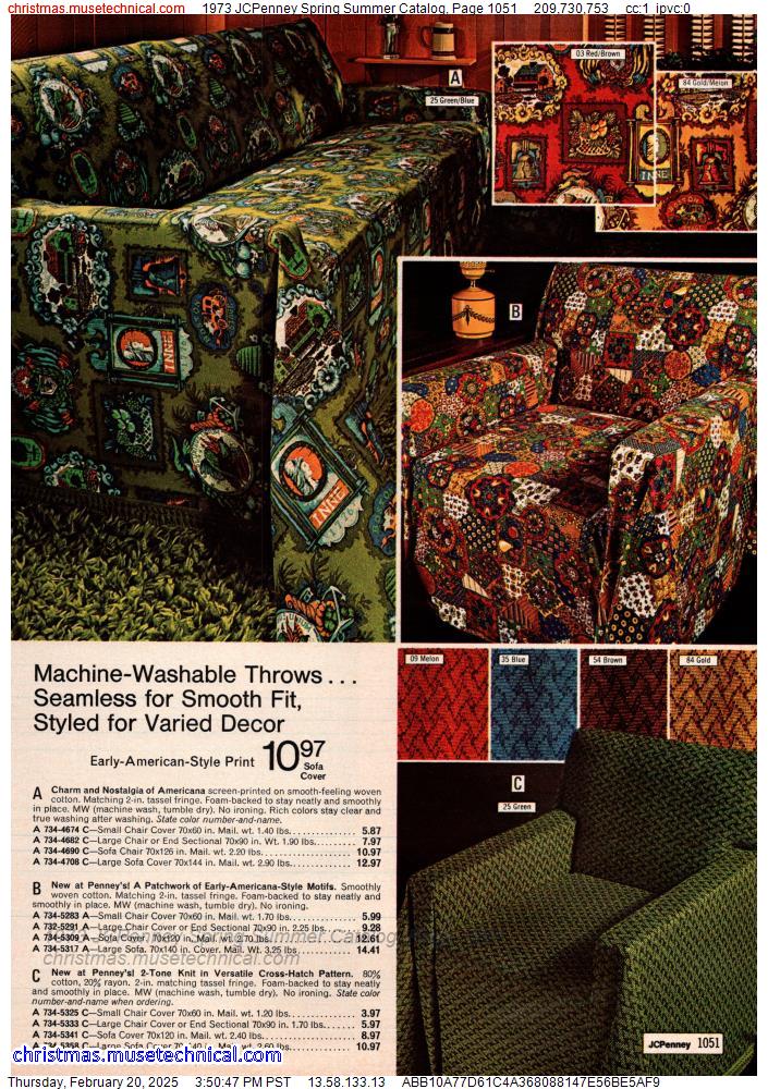 1973 JCPenney Spring Summer Catalog, Page 1051