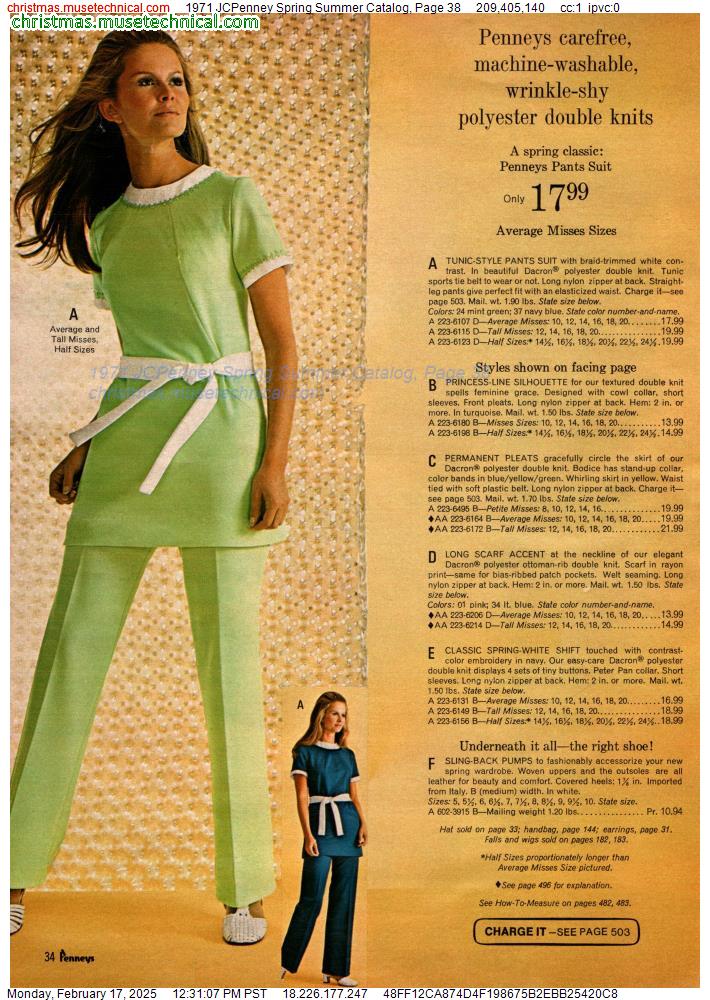 1971 JCPenney Spring Summer Catalog, Page 38