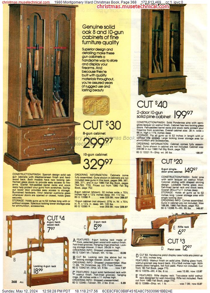 1980 Montgomery Ward Christmas Book, Page 368