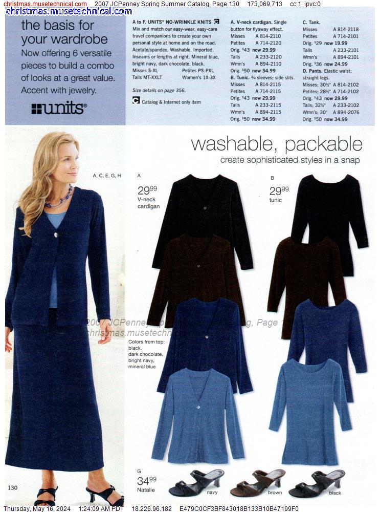 2007 JCPenney Spring Summer Catalog, Page 130