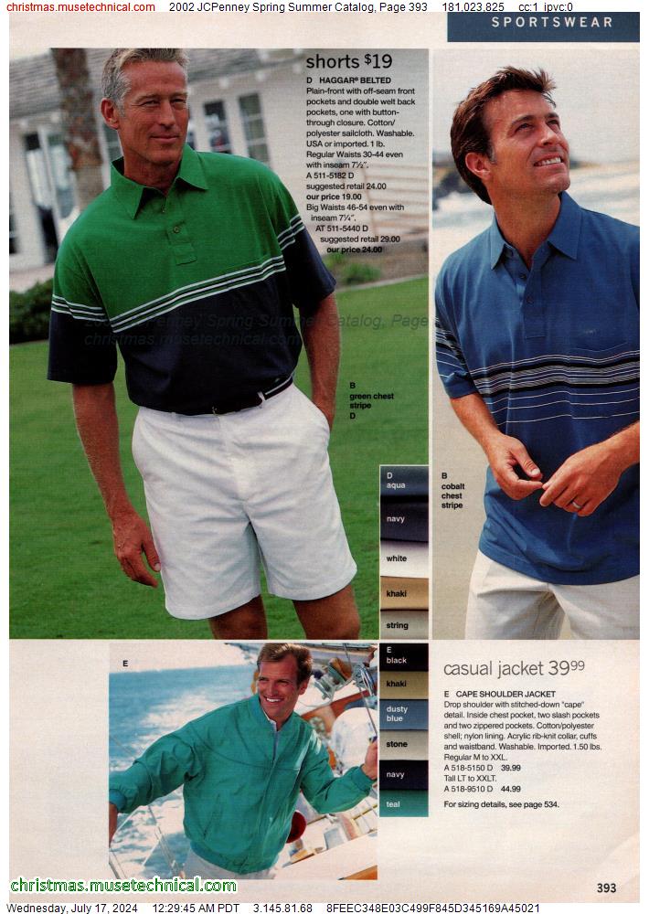 2002 JCPenney Spring Summer Catalog, Page 393