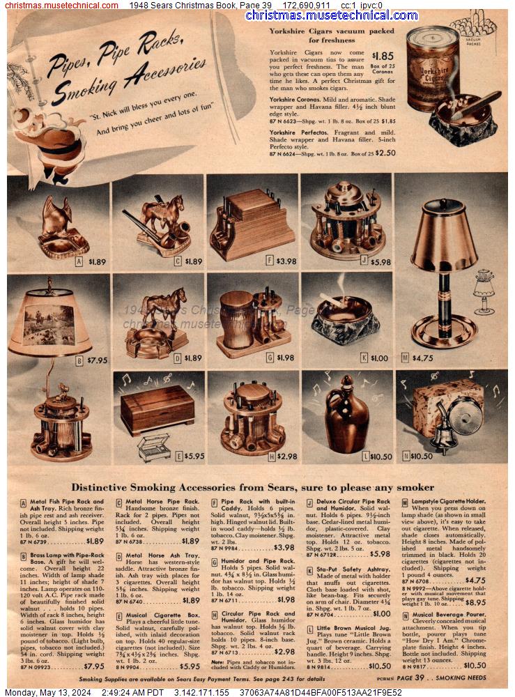 1948 Sears Christmas Book, Page 39