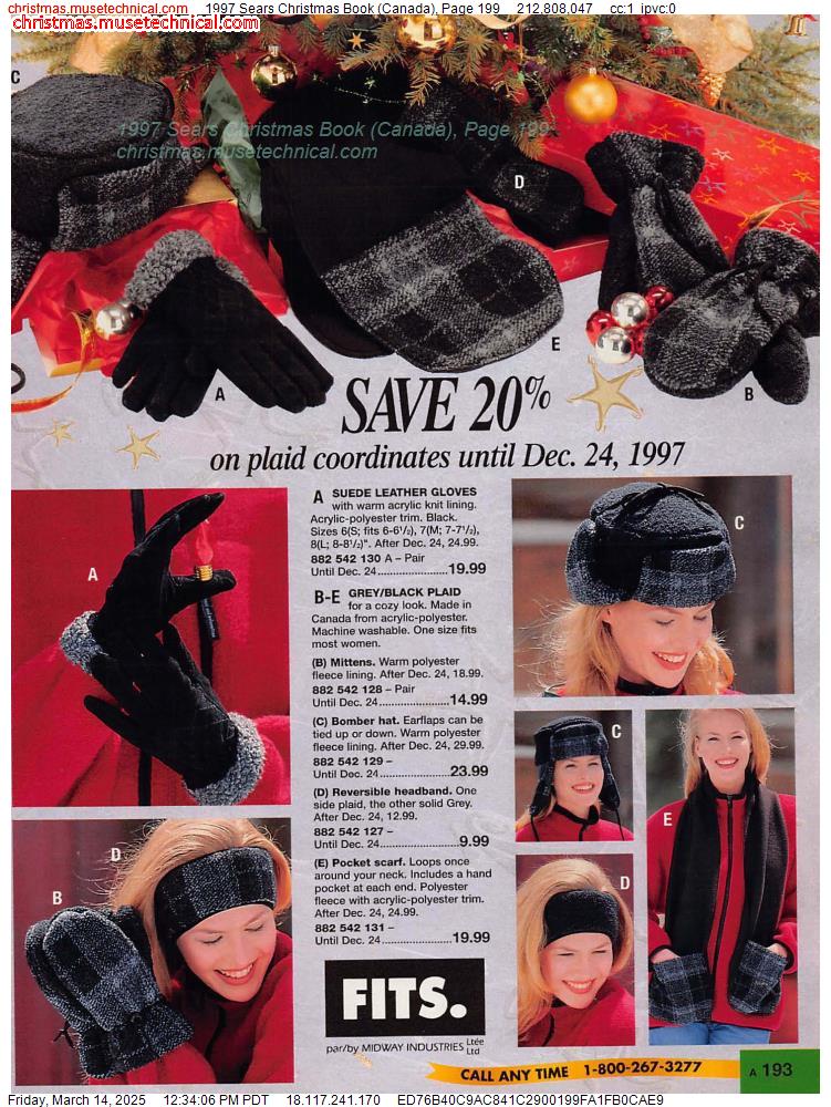 1997 Sears Christmas Book (Canada), Page 199