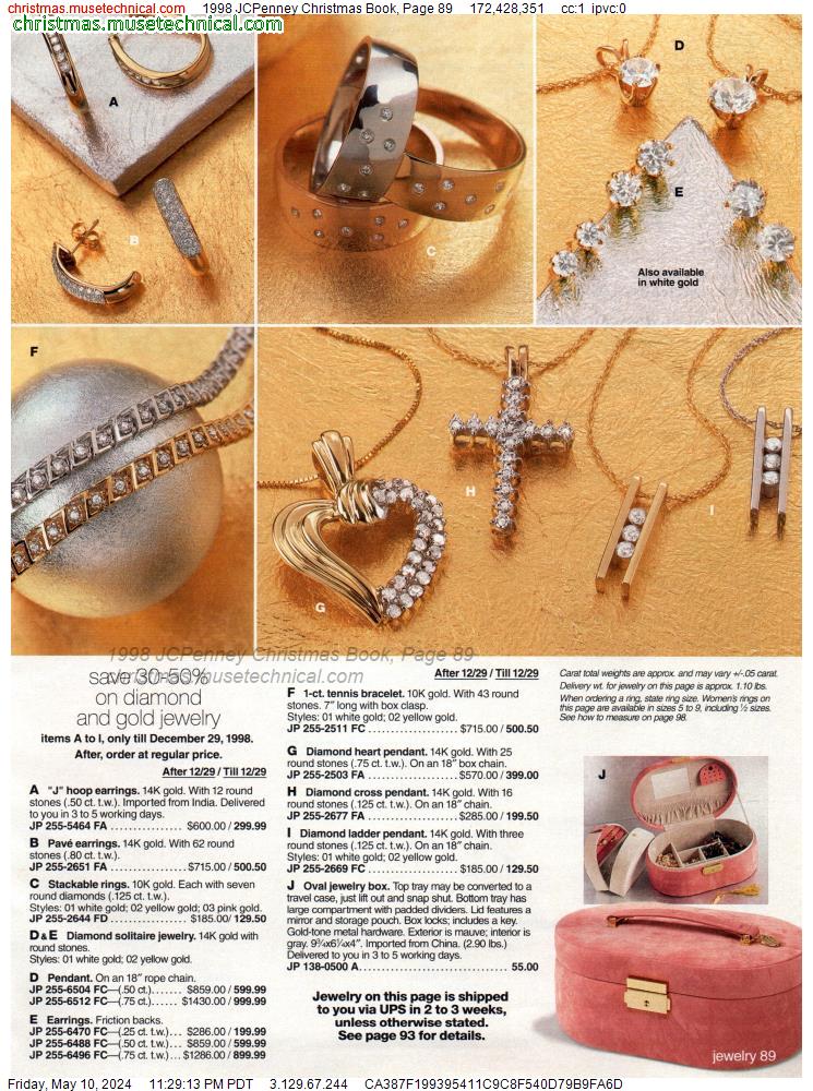 1998 JCPenney Christmas Book, Page 89
