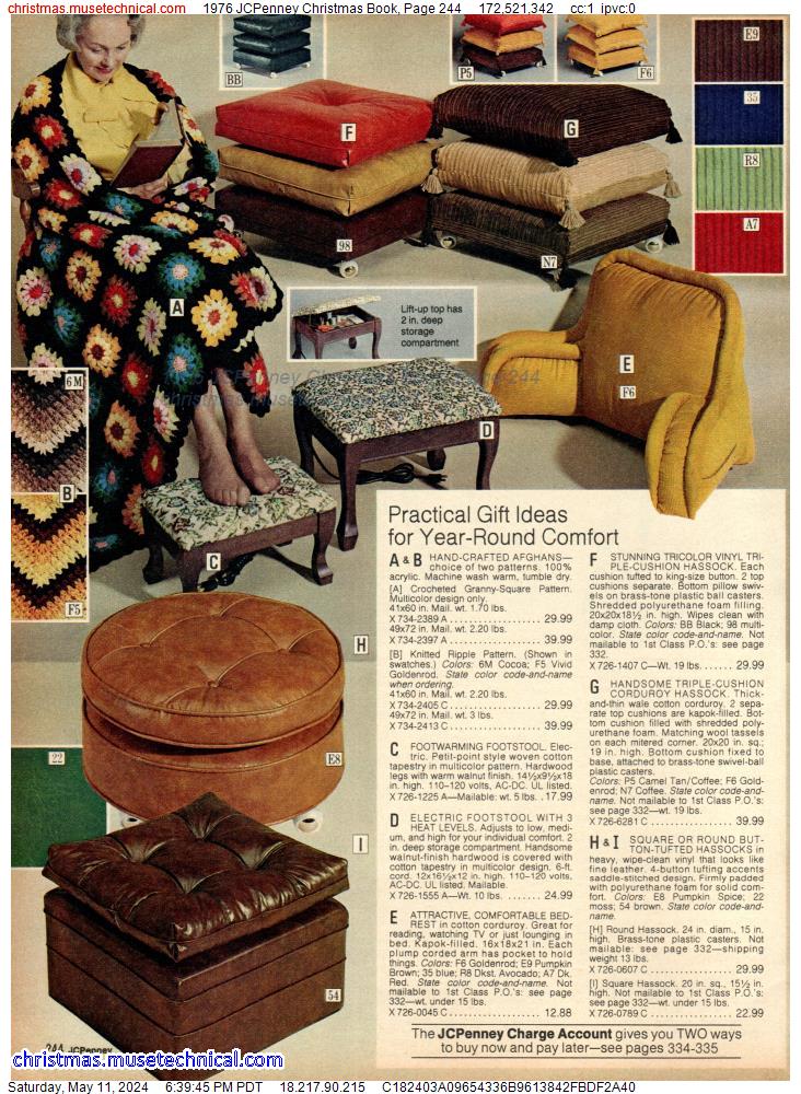 1976 JCPenney Christmas Book, Page 244