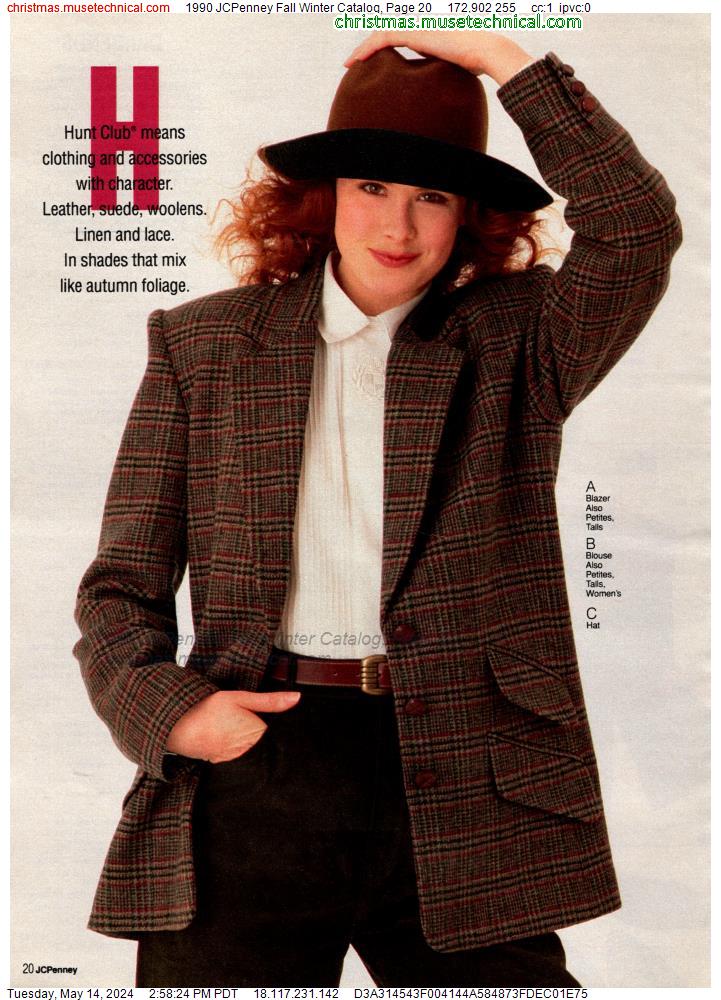 1990 JCPenney Fall Winter Catalog, Page 20