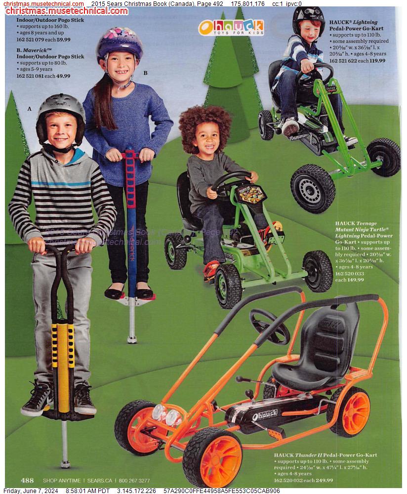 2015 Sears Christmas Book (Canada), Page 492