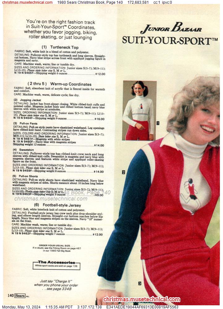 1980 Sears Christmas Book, Page 140
