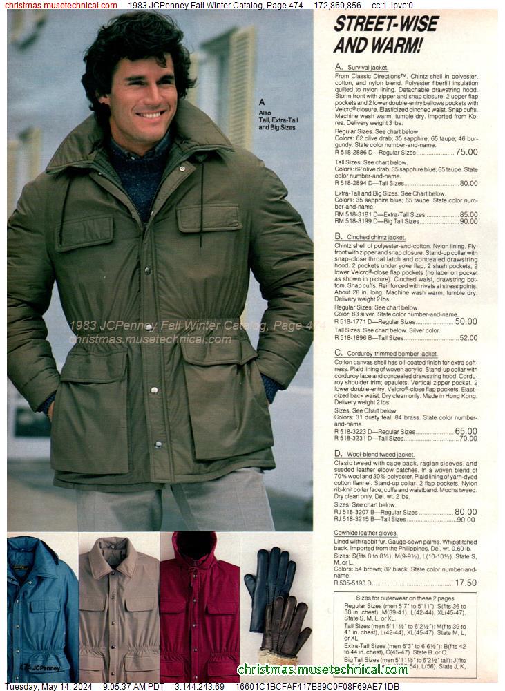 1983 JCPenney Fall Winter Catalog, Page 474