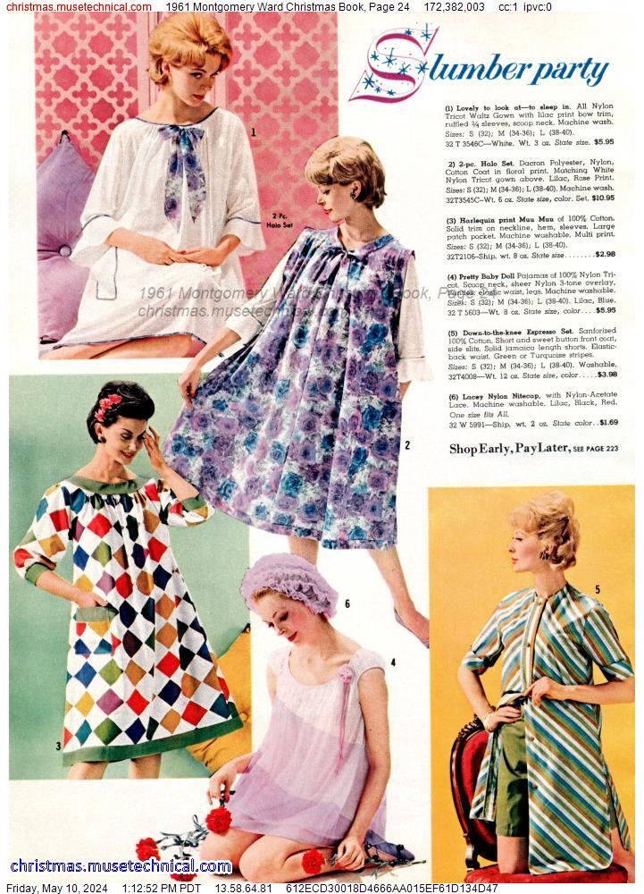 1961 Montgomery Ward Christmas Book, Page 24