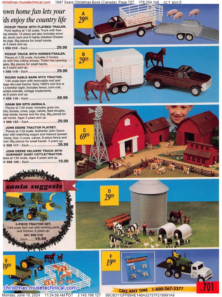 1997 Sears Christmas Book (Canada), Page 707
