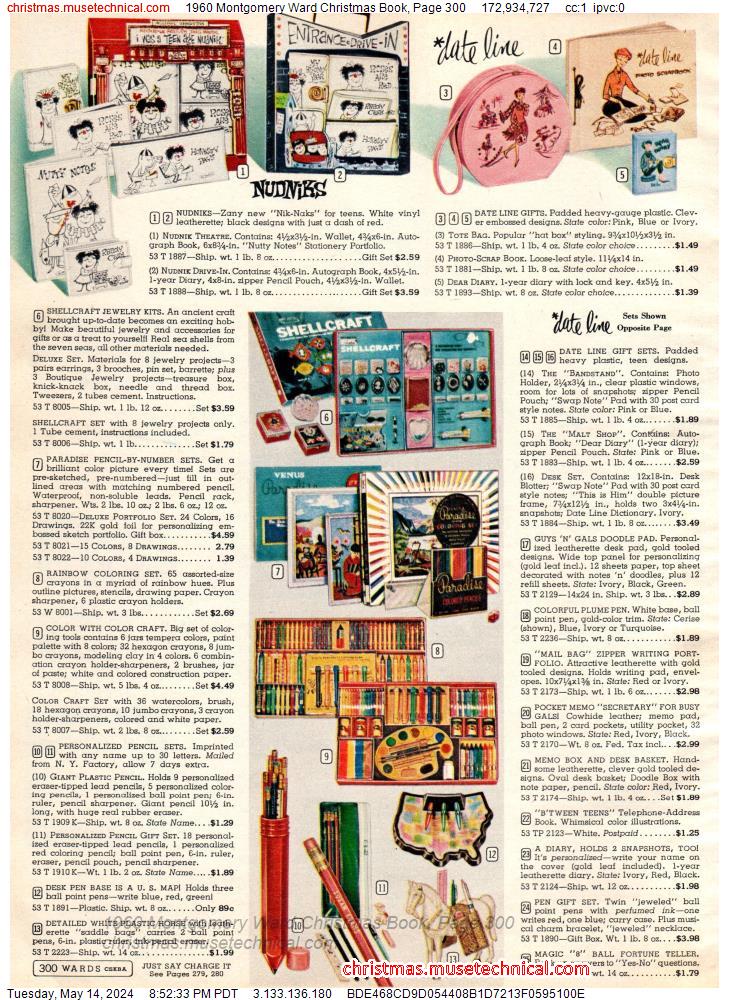 1960 Montgomery Ward Christmas Book, Page 300