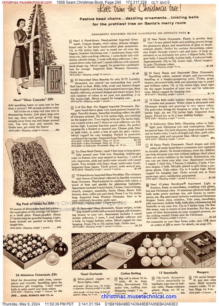 1956 Sears Christmas Book, Page 290