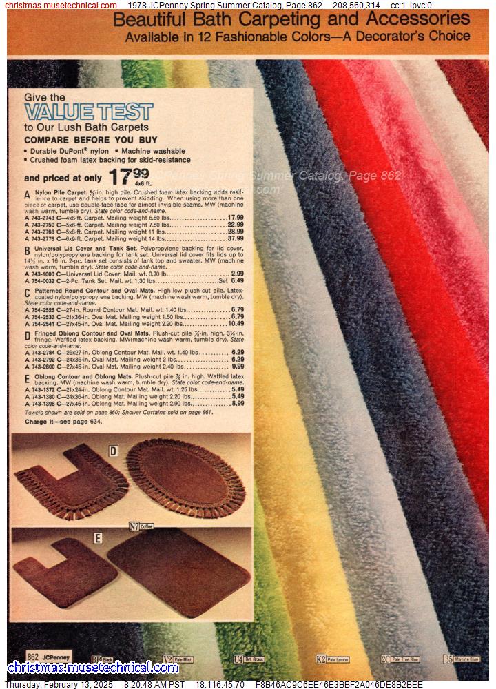 1978 JCPenney Spring Summer Catalog, Page 862