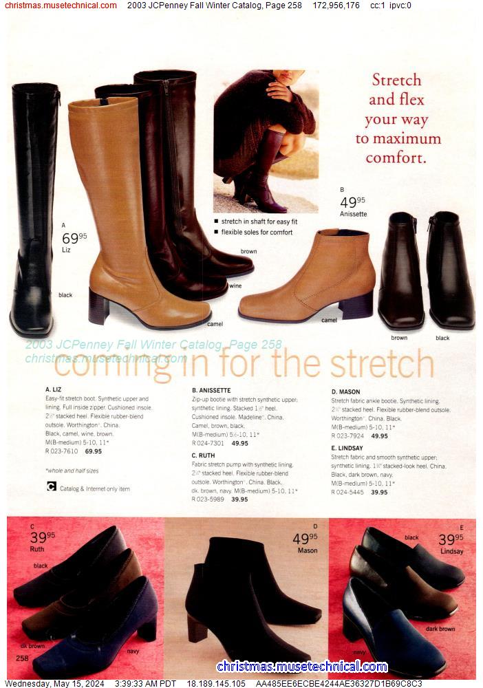 2003 JCPenney Fall Winter Catalog, Page 258