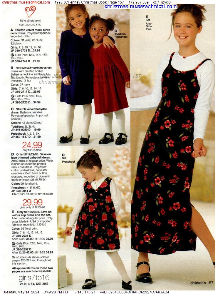 1998 JCPenney Christmas Book, Page 157