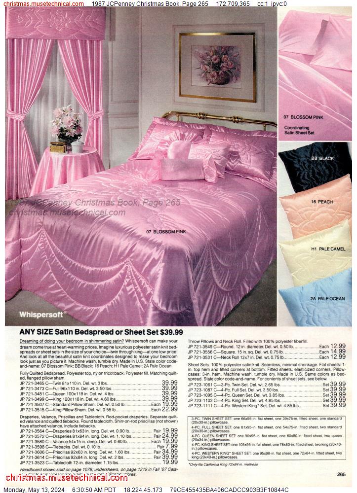 1987 JCPenney Christmas Book, Page 265