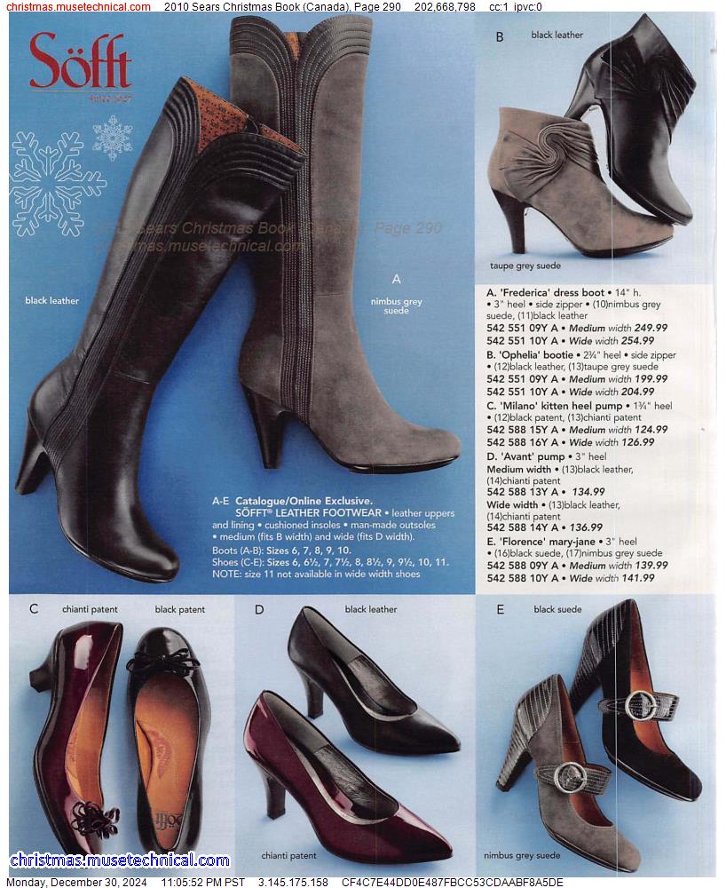 2010 Sears Christmas Book (Canada), Page 290