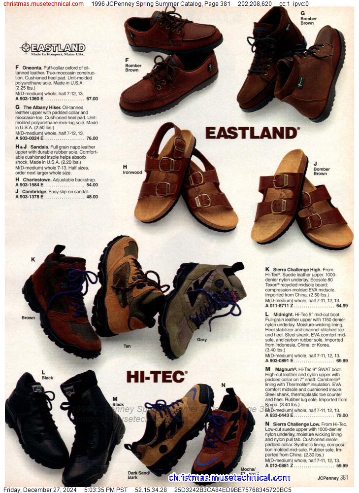 1996 JCPenney Spring Summer Catalog, Page 381