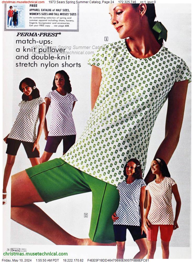 1973 Sears Spring Summer Catalog, Page 24