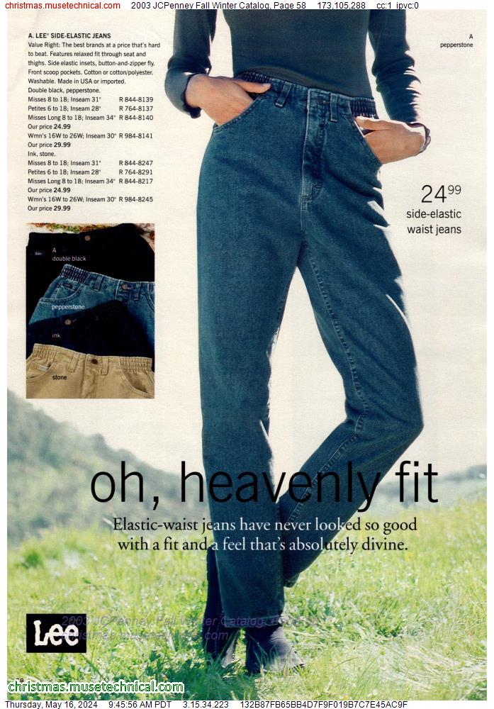 2003 JCPenney Fall Winter Catalog, Page 58