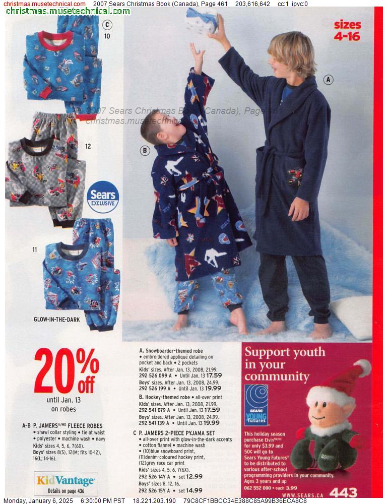 2007 Sears Christmas Book (Canada), Page 461