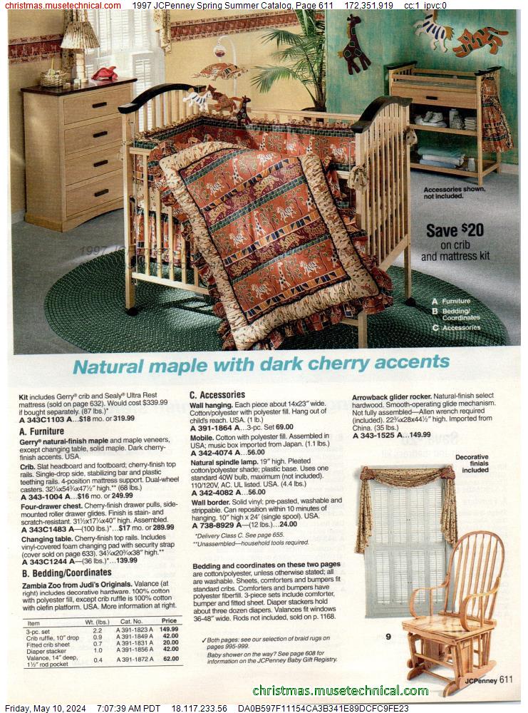 1997 JCPenney Spring Summer Catalog, Page 611