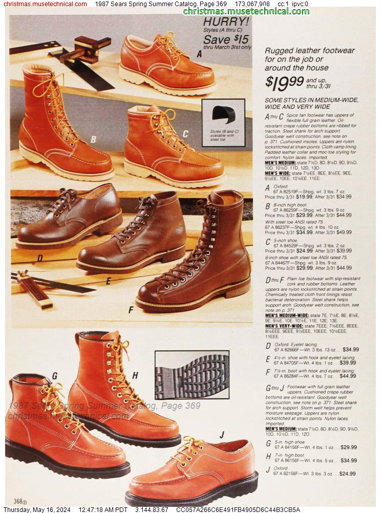 1987 Sears Spring Summer Catalog, Page 369