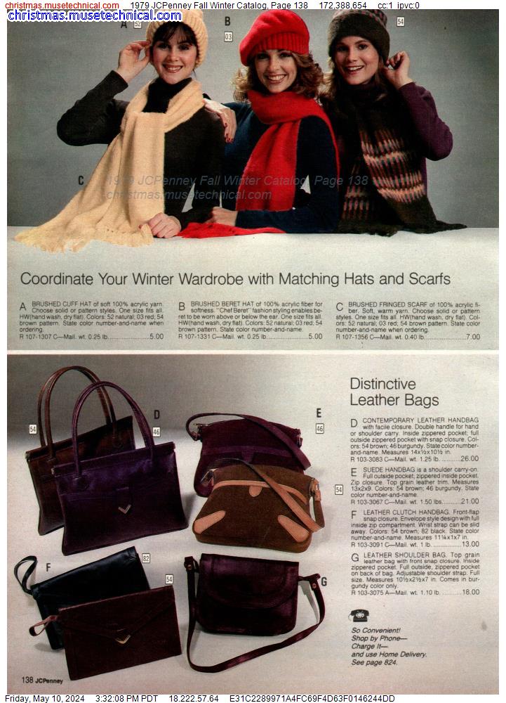 1979 JCPenney Fall Winter Catalog, Page 138