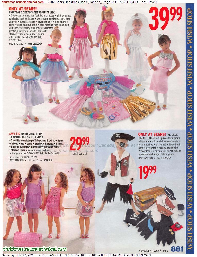 2007 Sears Christmas Book (Canada), Page 911